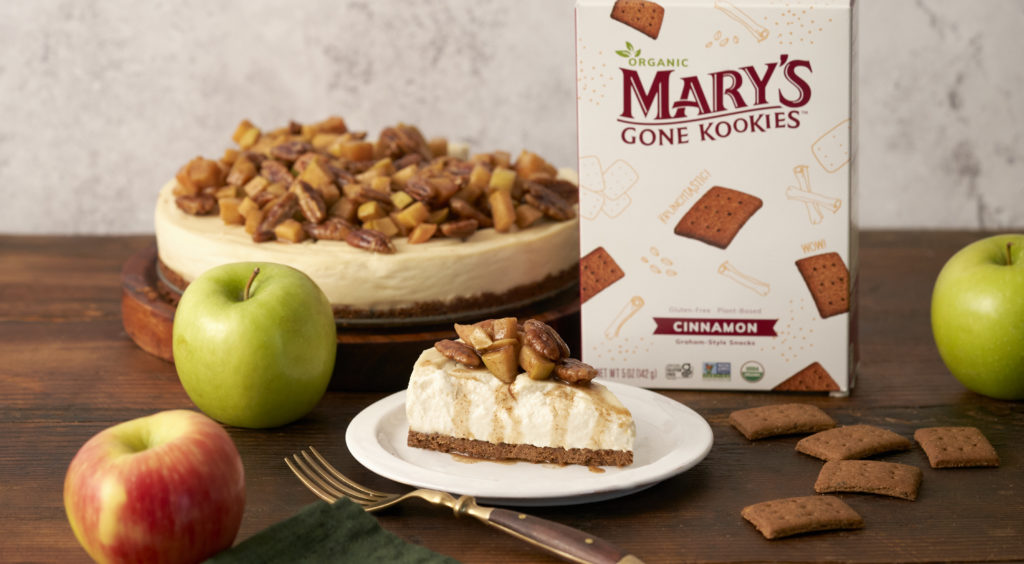 Apple Pecan Cheesecake – Mary's Gone Crackers