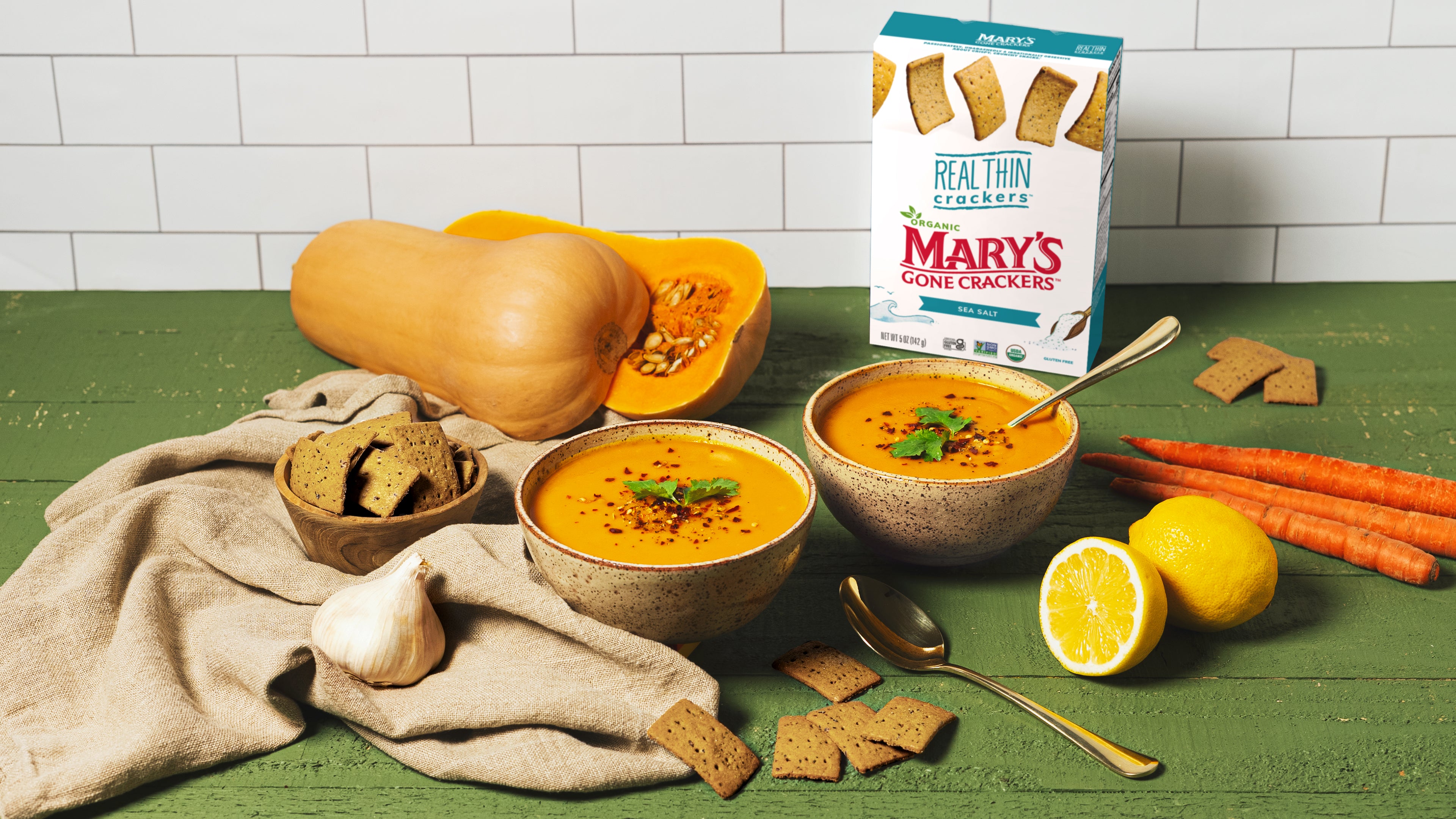 Butternut Squash Soup – Mary's Gone Crackers