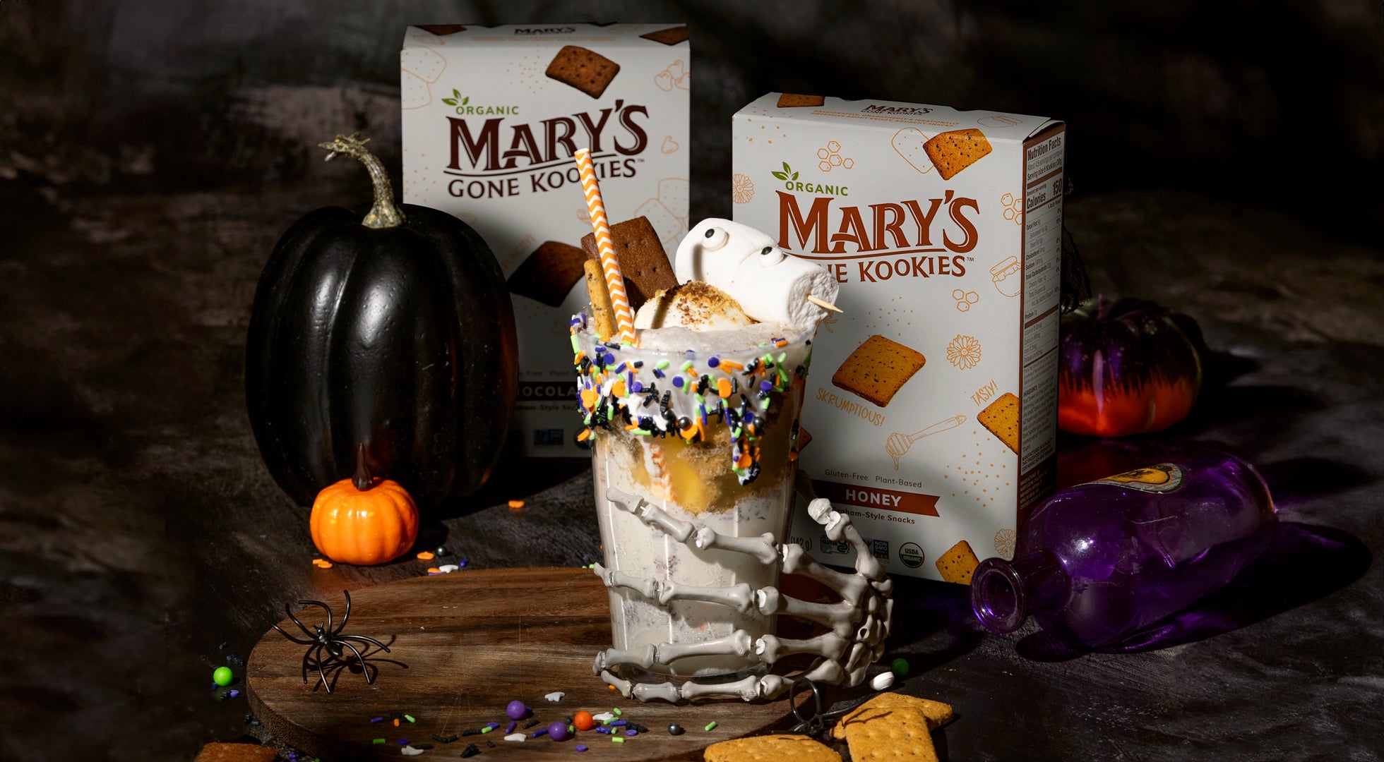 Orange Creamsicle Kookies Freakshake – Mary's Gone Crackers