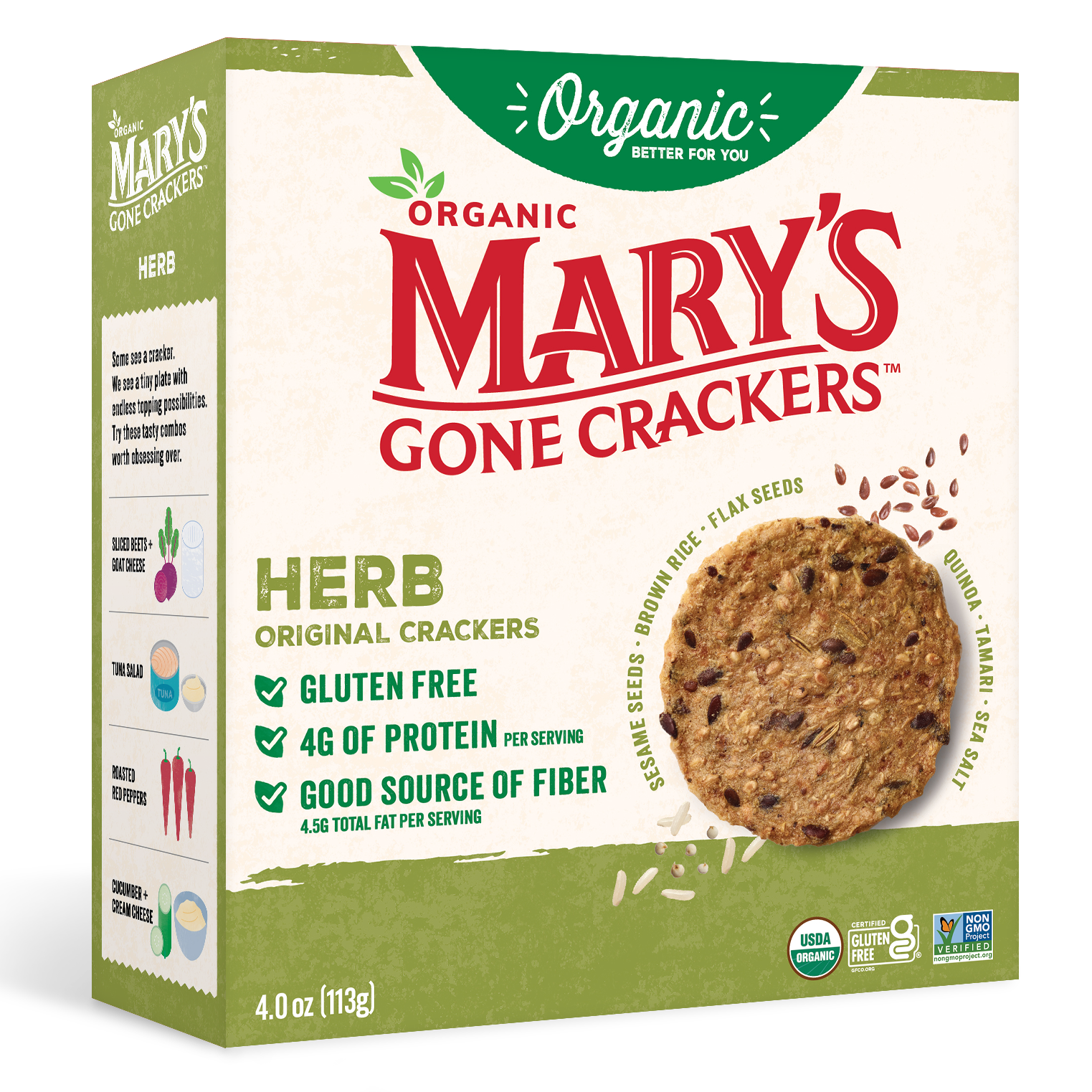 mary organic food and tobacco Mary's Gone Crackers Crafted with a blend of organic MARY'S ORGANIC SNACKS & TOBACCO