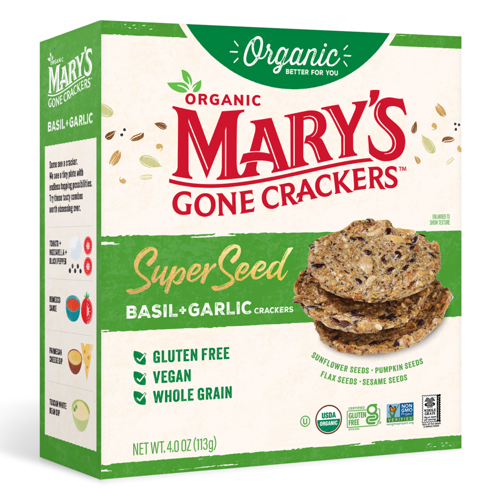 Basil & Garlic – Mary's Gone Crackers