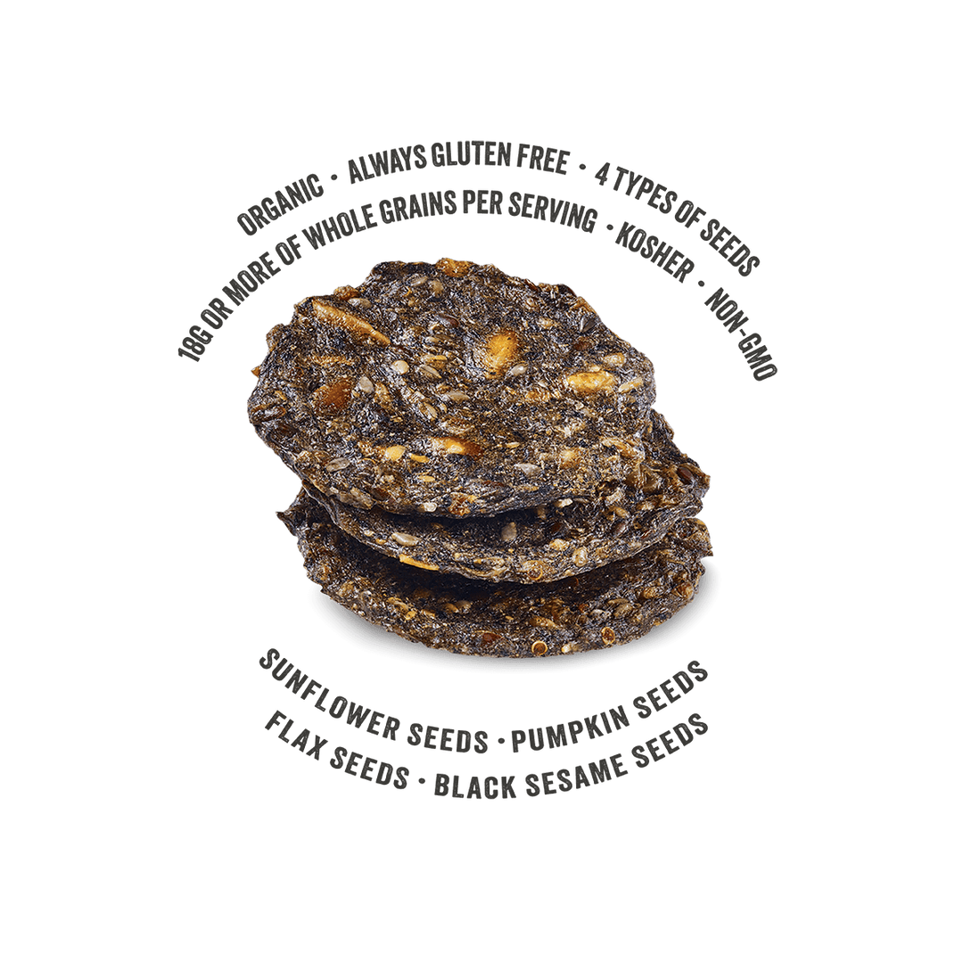 Super Seed Seaweed & Black Sesame Crackers